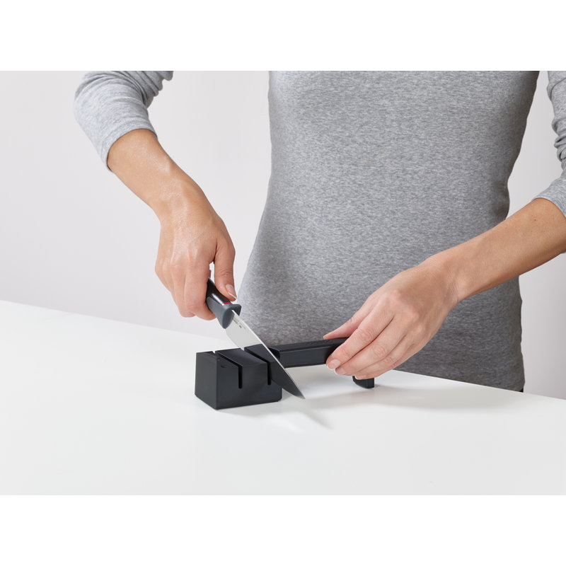 Joseph Joseph Joseph Joseph Elevate SlimBlock 5-Piece Knife Set and Sharpener