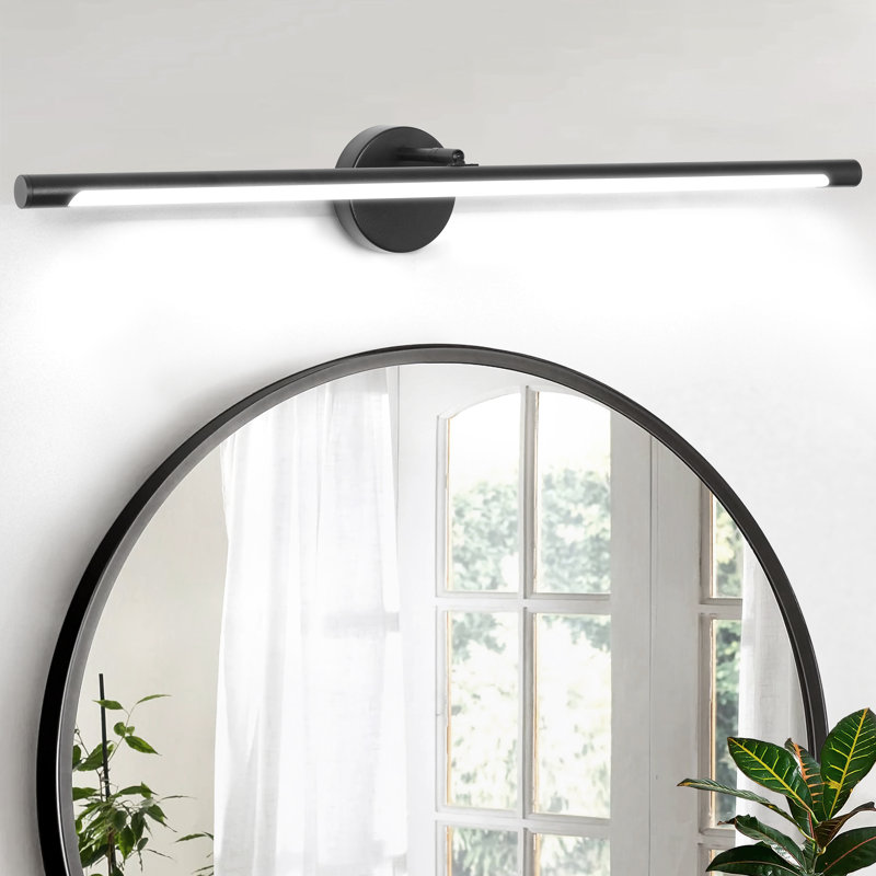 Barre d'éclairage de salle de bain à DEL Abidul, Doré, 4.33'' H X 31.5'' W X 4.65'' D