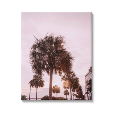 Palmier tropical, station de vacances d'été par Jennifer Rigsby - photographie