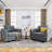 Manusite 35" W Upholstered Armchair with Storage Space-1230297250