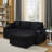 Aura Corduroy Convertible Sofa With Pull-Out Chaise, Integrated Coaster & Easy Assembly-391787982
