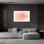 Art mural en verre aquarelle «Wanderlust London Coral» par Laura Marshall-1744132216