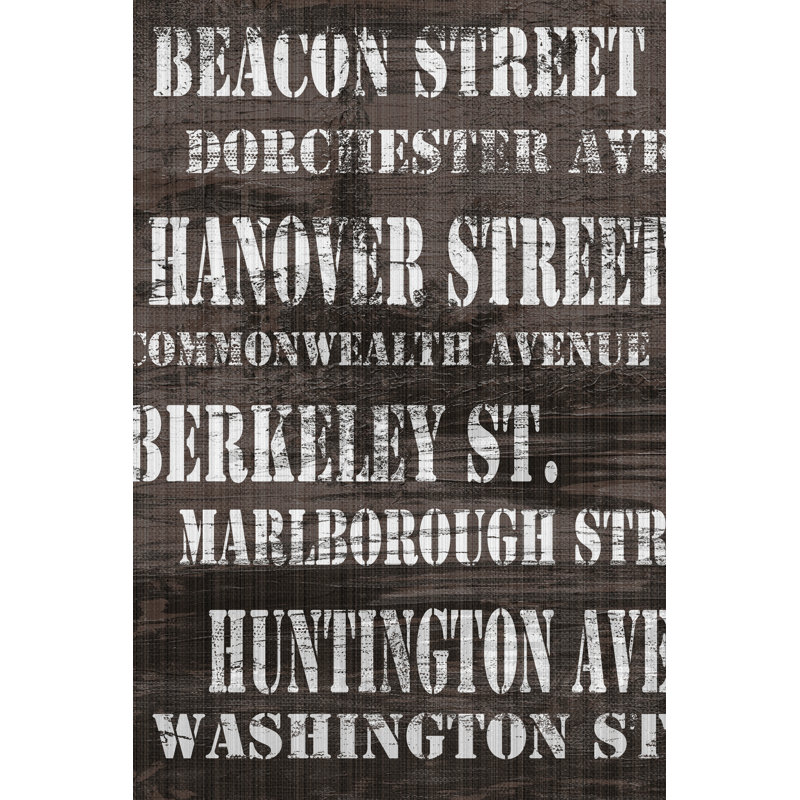 Streets Of Boston II by Andrea James - Wrapped Canvas Art Prints, 46cm H x 30cm W x 3.8cm D