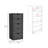 Basilea 5 Drawers Tall Dresser, Pull Out System-67746827