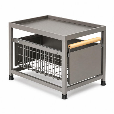 No-Install Under Sink Organizer, Rust Resistant Sliding Drawer Kitchen Storage Rack