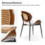 Ema Modern Faux Leather Dining Chair Set-1778431303-1778431296
