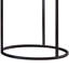 Table de bout grise et gris acier