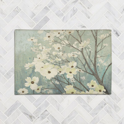  Tapis en chenille Dogwood Blossoms