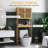 Over Toilet Cabinet - Space Bathroom Storage With Slatted Doors And Adjustable Inner Shelf Natural For Spacious Interior Open Space