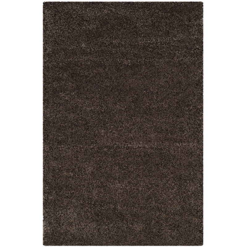 Vandoren Santa Monica Shag Performance Solid Color Rug, Rectangle 4' x 6'
