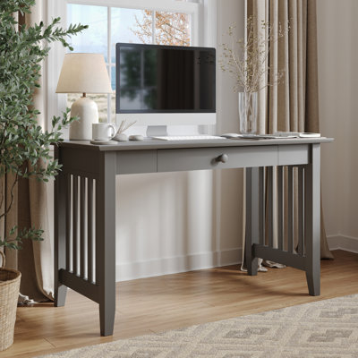  Bureau de direction en bois massif avec tiroir de rangement en feutre Moffett