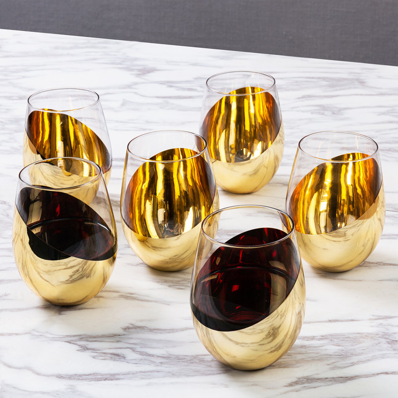 6 Piece 532ml Wine Glass Set