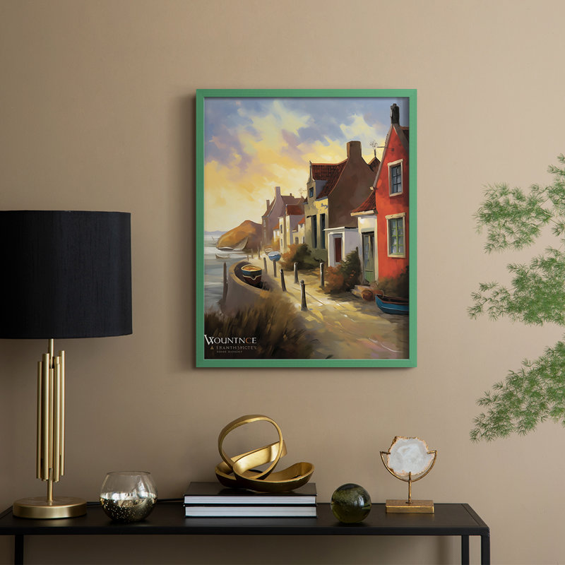 " LANDSCAPES Series CCLXXIV ", 15" H x 12" W, Green
