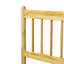 Lit de style traditionnel avec tête et pied de lit, lit en bois de pin avec cadre de lit renforcé-1196975444