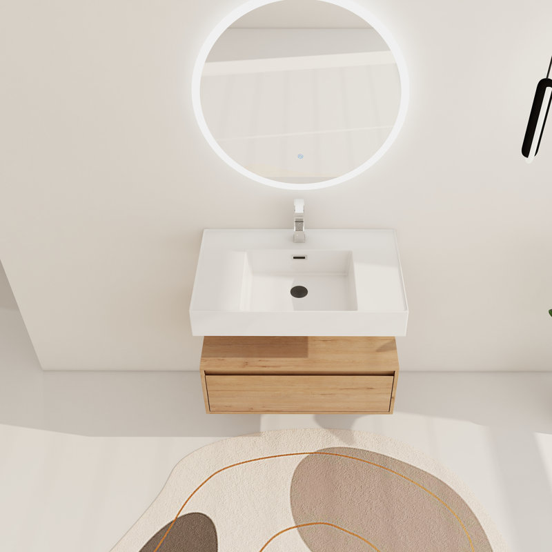  Meuble-lavabo 30 po Fatmata, meuble-lavabo 30 po avec comptoir, meuble-lavabo 30 po, ensemble de meuble-lavabo simple 30 po, meuble-lavabo simple 30 po avec tiroir et lavabo en résine