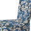 Chaise d'appoint rembourrée Blue Tribal Elegance Floral