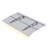 Series Door Window Awning Canopy Made Of 0.137Inch Thick Crystal Solid Polycarbonate Sheet And Aluminum Alloy With Valance In Size Of 59" Wide X 34" Deep For Masonry Concrete Wall House Only.-114653899-114653898