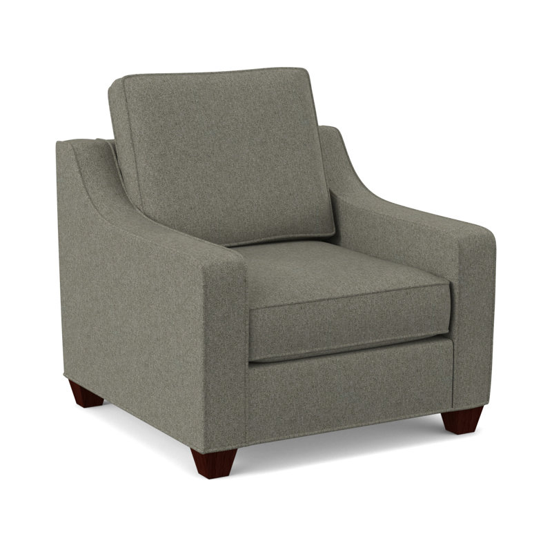 Clark Armchair, Empire Mahogany, Dorset Ash