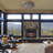 4-Light 19.7" Dimmable Tiffany Glass Flush Mount