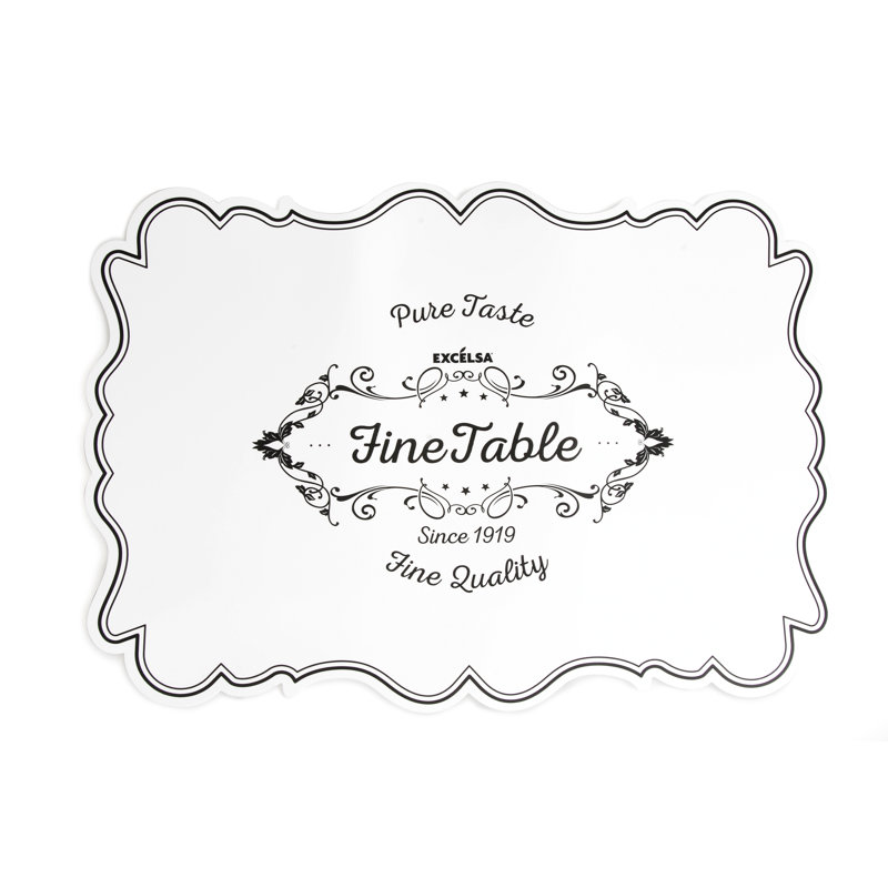 Fine Quality No Pattern Rectangle Placemat