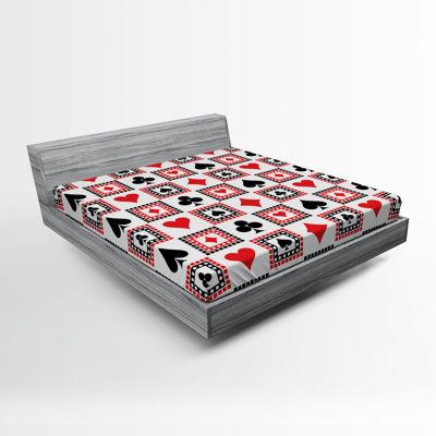Microfiber Geometric Fitted Sheet