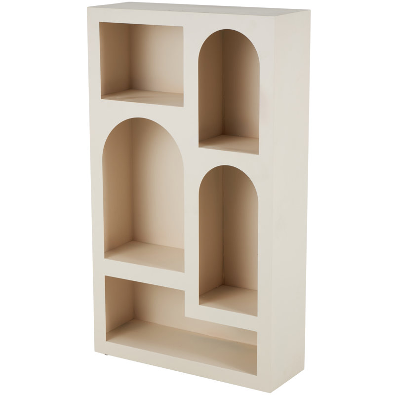 Cole And Grey Metal 5 Shelf Geometric Shelving Unit, Other