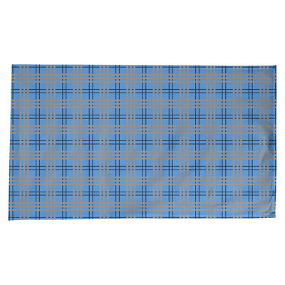 Plaid Cotton Blend Tablecloth