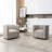 Occie Velvet Swivel Barrel Chair-164223579
