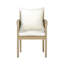 Chaises de salle à manger robustes pour patio, en bois d'acacia et corde, style rustique moderne pour l'extérieur-1955566705