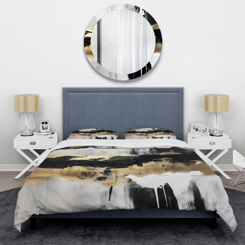 Ensemble de housse de couette en microfibre / polyester , Housse de couette pour très grand lit et 2 très