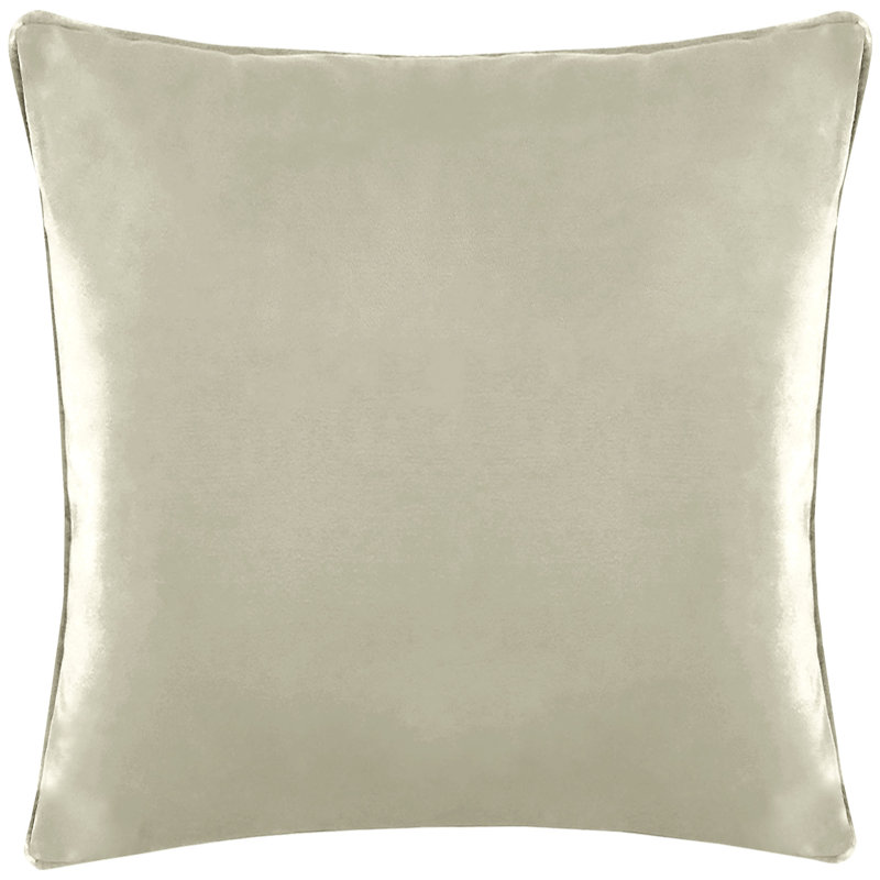 Square Pillow Cover & Insert, Champagne