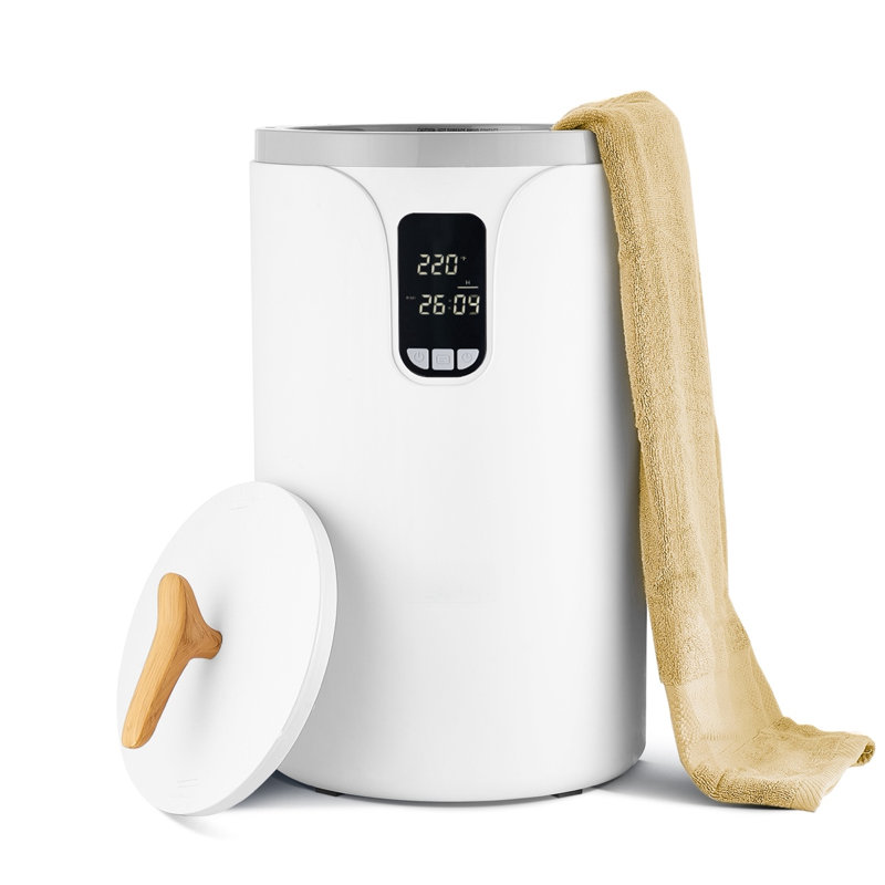 Seau chauffe-serviettes 20L pour familles nombreuses