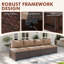 Patio Safo pour 4 personnes avec coussins-1100690547-1100690551