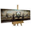 Handmade Industrial Transportation Wall Decor on Metal