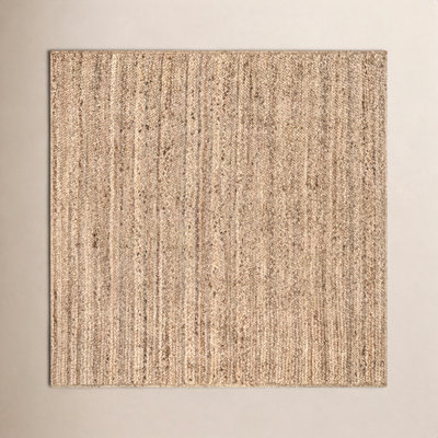 Aevry Natural Jute Area Rug
