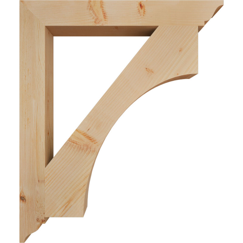 Support traditionnel Westlake, Lisse, Douglas, H 38 po x l 3,5 po x P 32 po