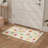 Polara Modern Beige Indoor Geometric Area Rug,Machine washable,with Non-Slip Backing-129917756