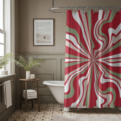 Funky Noel - Rideau de douche Premium