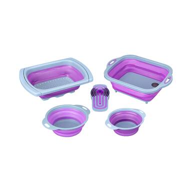 PurpleChef 6 Pcs Nesting Stackable Kitchen Measuring Cups Set