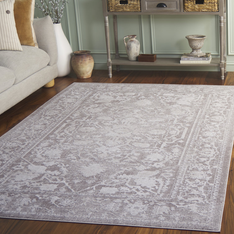 Calidia Oriental Beige/Cream Area Rug