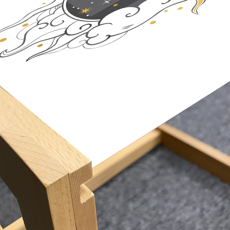 Jahzara Sled Coffee Table, 90cm H x 62cm W x 40cm D