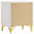 Chesney 2-Drawer Nightstand Bedside Table
