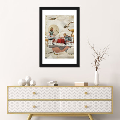 «Tea Time», impression sur toile