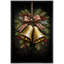 Décoration de Noël rustique de clochettes de Noël, photos de salon, impression sur toile giclée sur toile encadrée-126030465-126030472