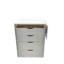 31 Vanity Table With Hidden Stool And Compartments, White Dressing Desk Mirror Office Option, Panel, Storage,