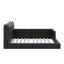 Queen Upholstered Platform Bed With 2 Reading Lights-47040303