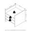 Rangement cubique à 3 tablettes Furinno-108766986
