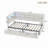 Daybed, Upholstered, With Storage 2 Drawers And Charging Station, Day Bed Frame With LED Lights And Storage Headboard, No Box-Spring Needed-1991841311
