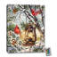 Cozy Cardinals 18 x 24 entièrement illuminé, impression DEL ColorChange