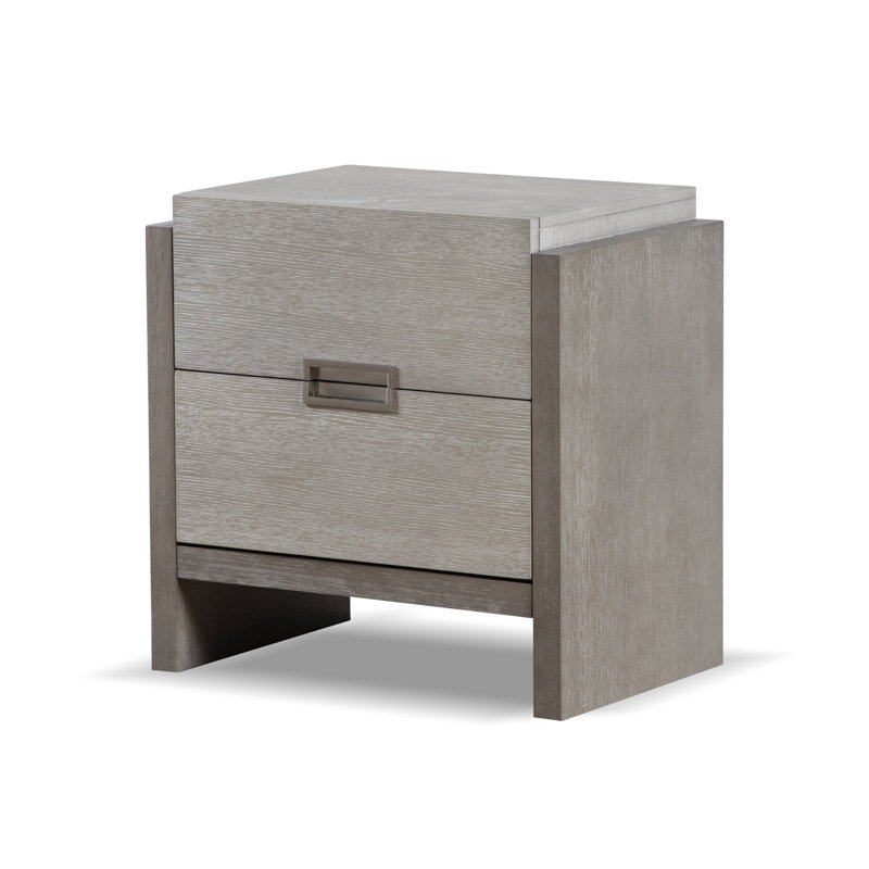 Alderville 26'' W Solid Wood Nightstand